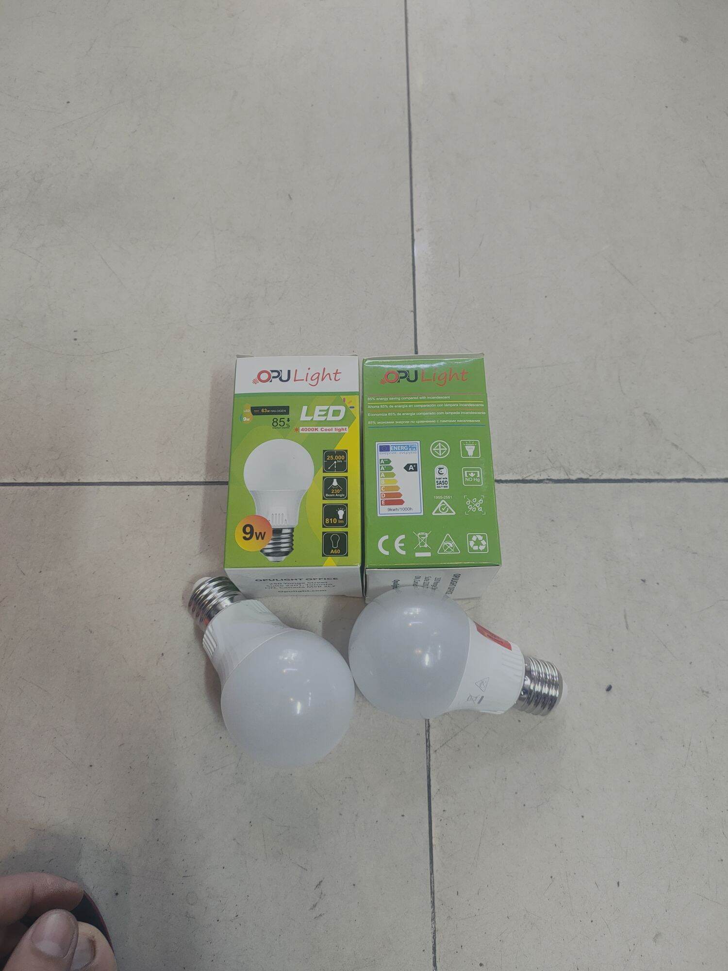 Bóng led búp 9w trung tính