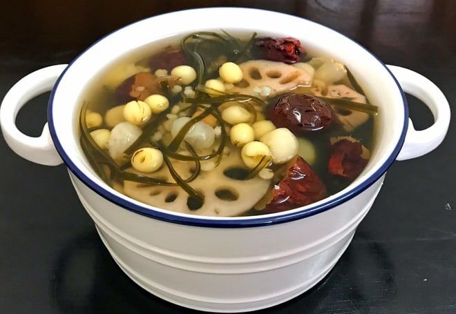 1kg Hạt sen khô - Hạt ý dĩ (hạt bo bo)