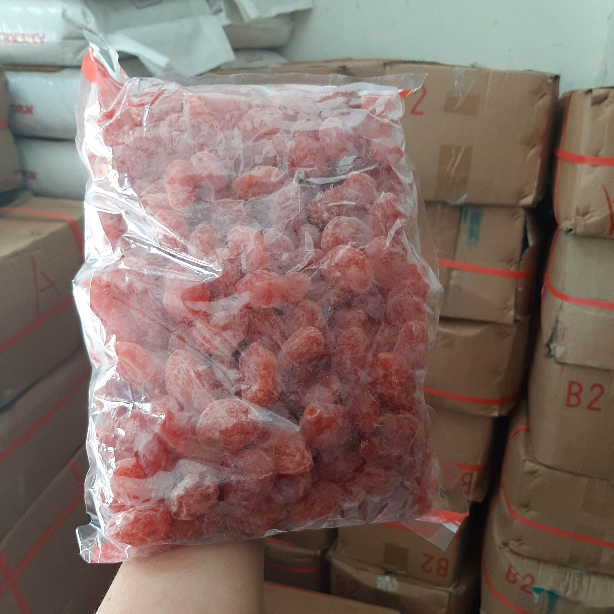 500gr Xí muội hồng phấn chua ngọt [ Đào hồng ] [Ô mai Đào]
