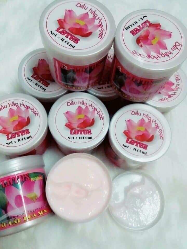 KEM Ủ TÓC SIÊU MƯỢT HOA SEN 1000ML