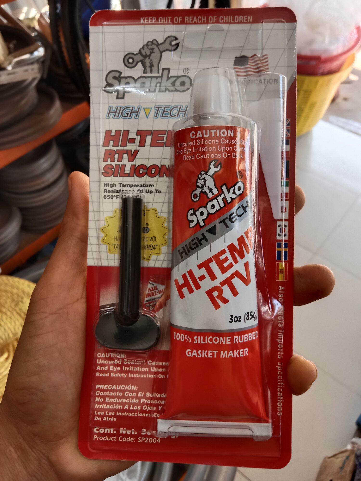 KEO XÁM TẠO RON MÁY CHỤI NHIỆT CAO