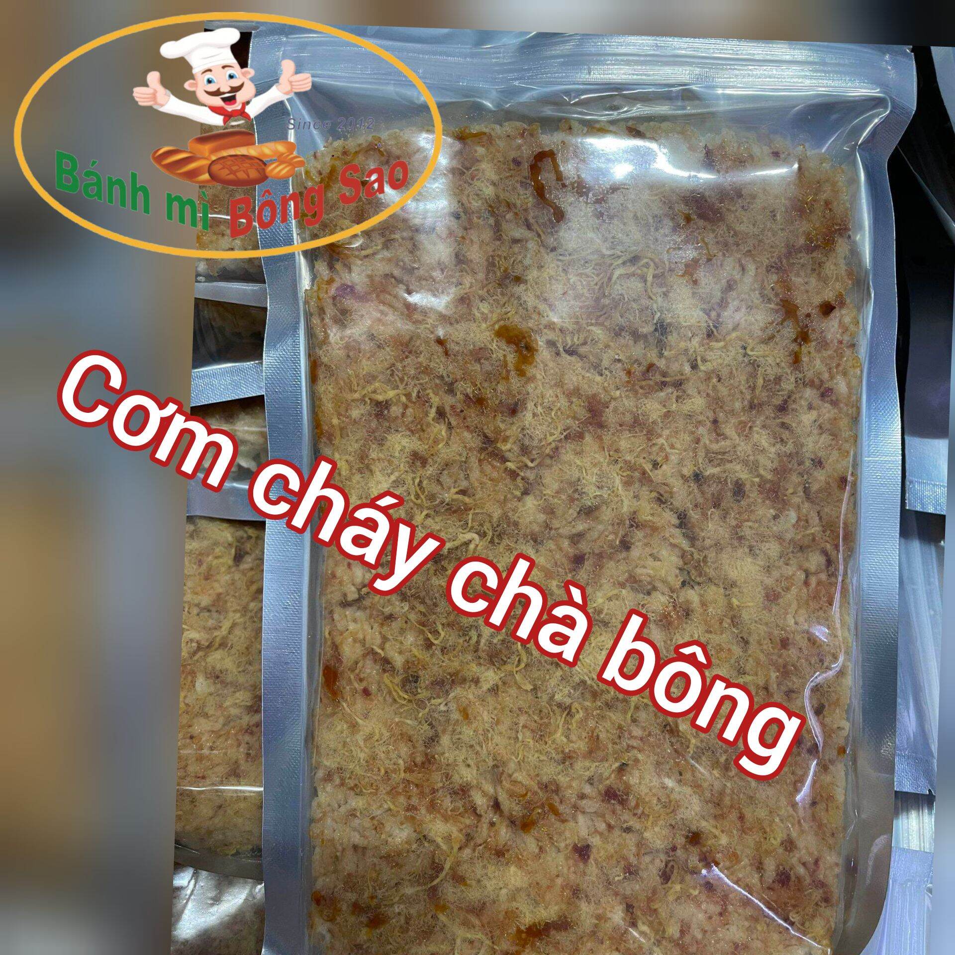 cơm cháy chà bông combo 3 bịch 80.000đ