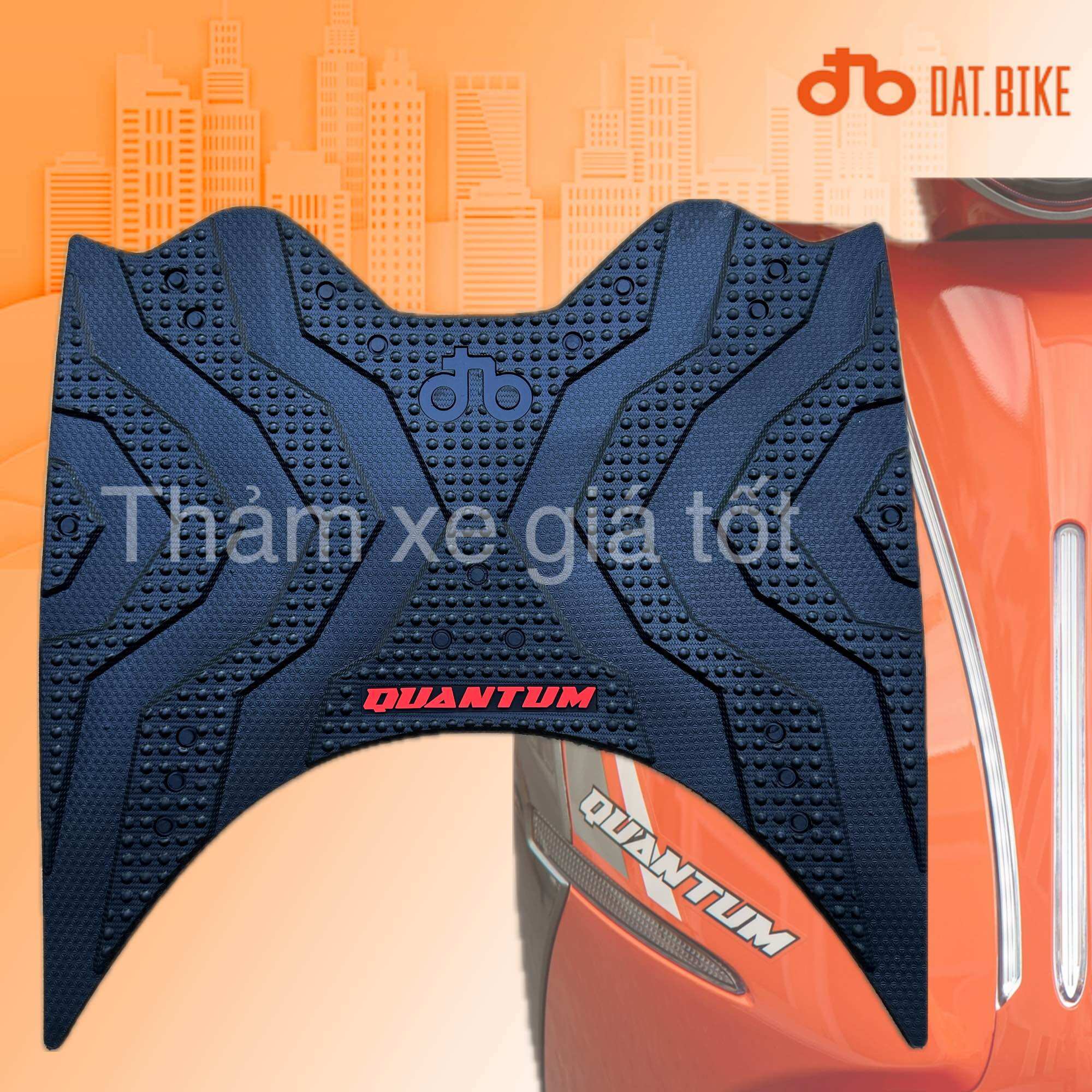 Thảm lót sàn xe Quantum, thảm xe máy điện Datbike Quantum