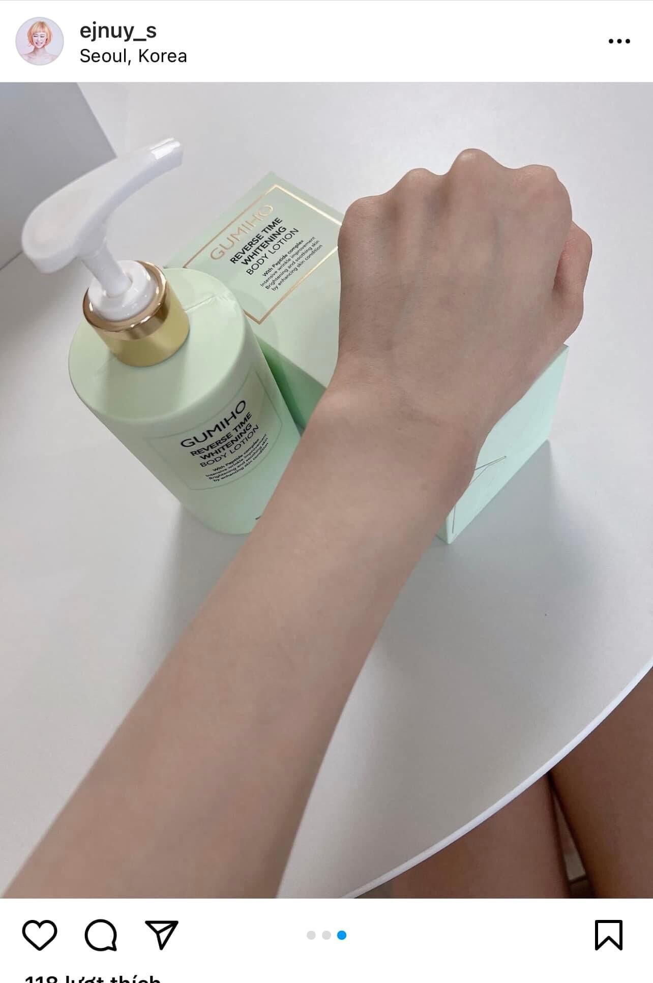 KEM DƯỠNG TRẮNG BODY LOTION GUMIHO