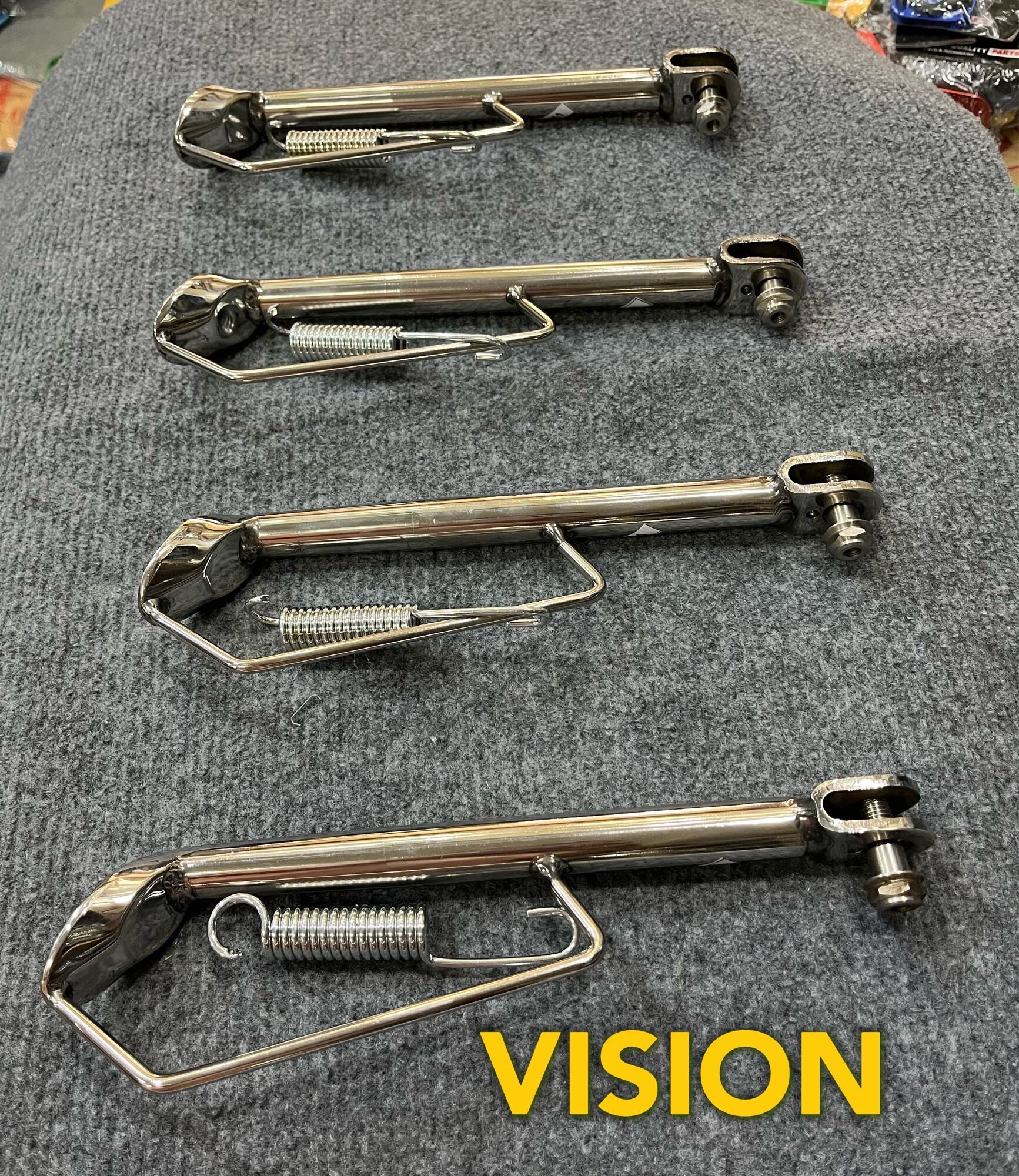 CHỐNG NGHIÊNG INOX 304 XE VISION CÁC ĐỜI( đẹp như hình)