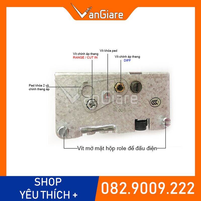 Công tắc áp lực Danfoss KP1 KP2 KP5 KP35 KP36