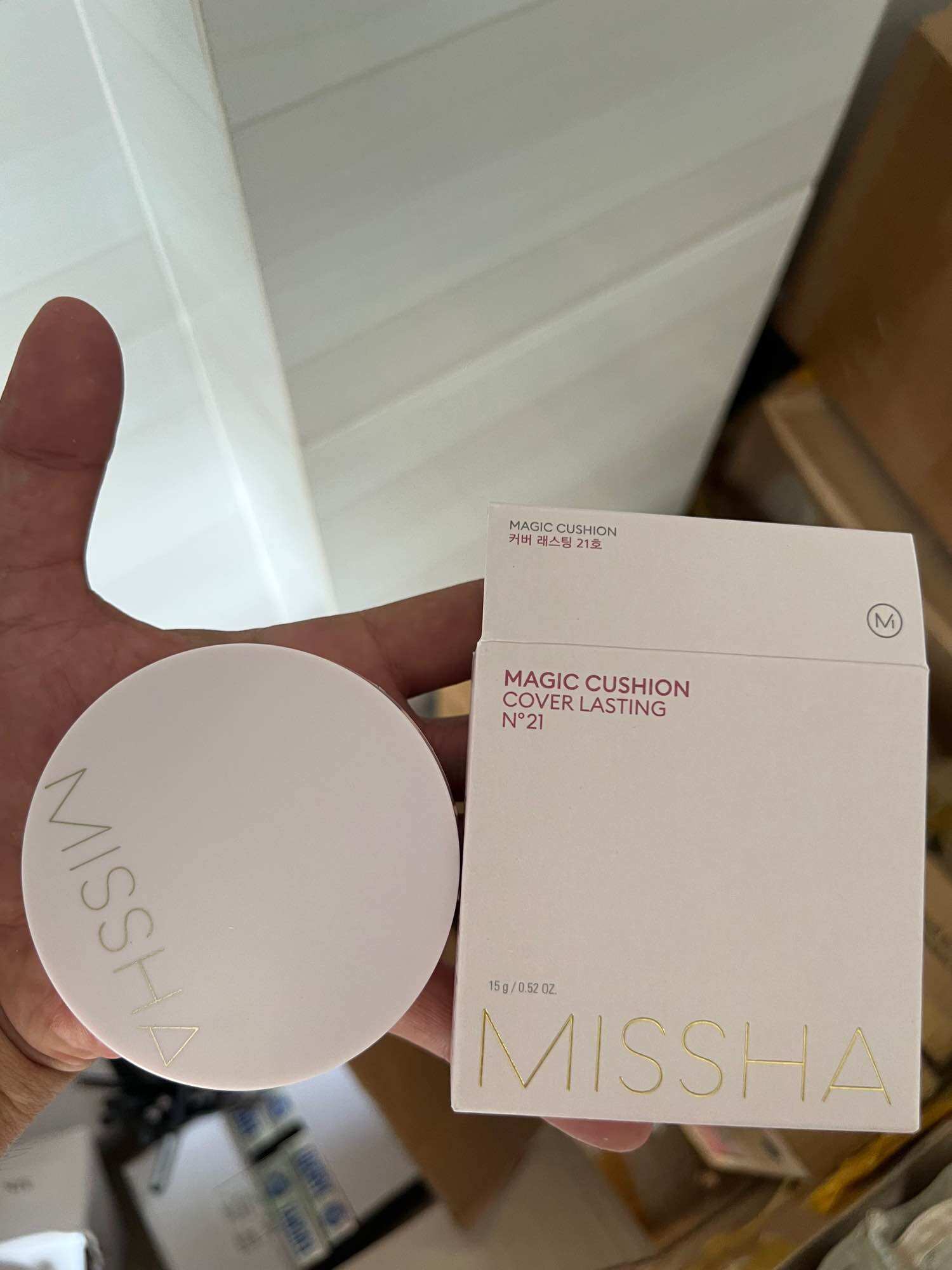 Phấn nước kềm dầu missha velvet finish cushion vỏ đỏ spf50+ pa+++