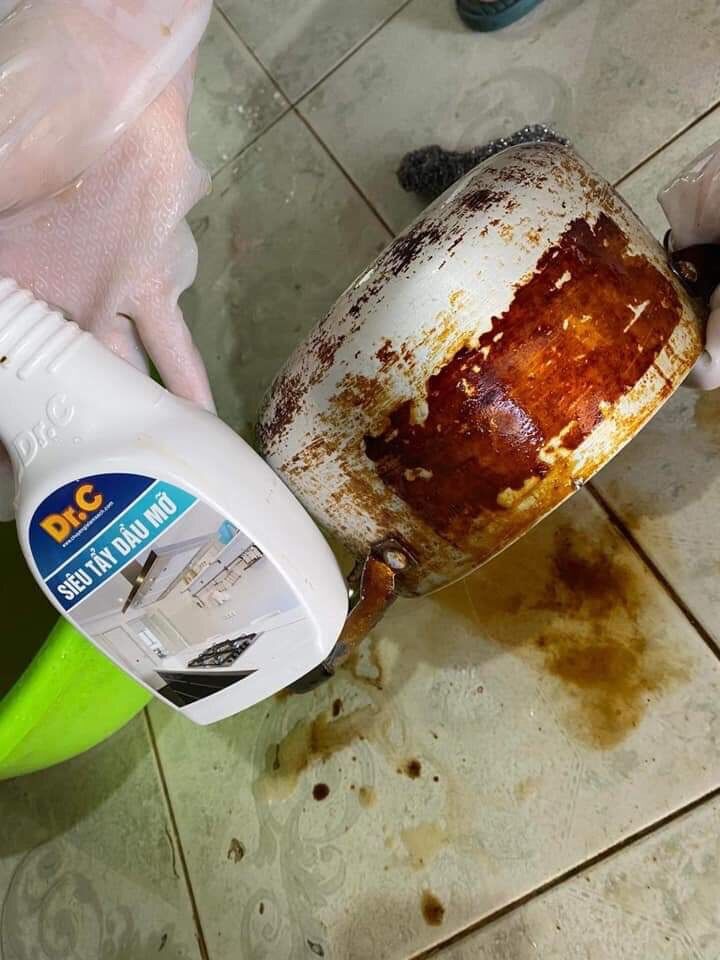 Siêu Tẩy Dầu Mỡ Chai Xịt 500ml