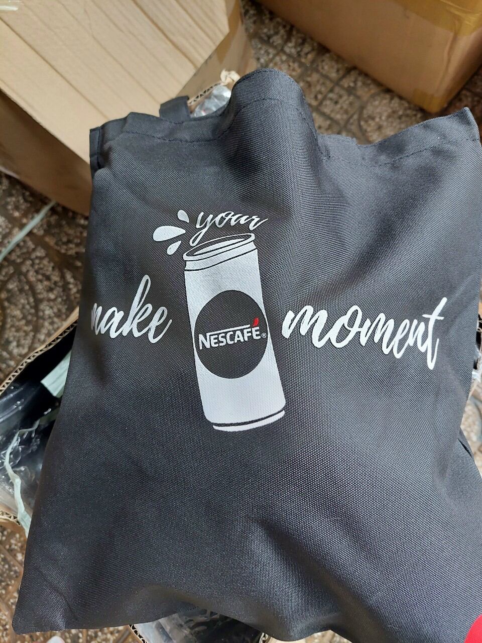 Túi Vải Canvas HKM Nescafe