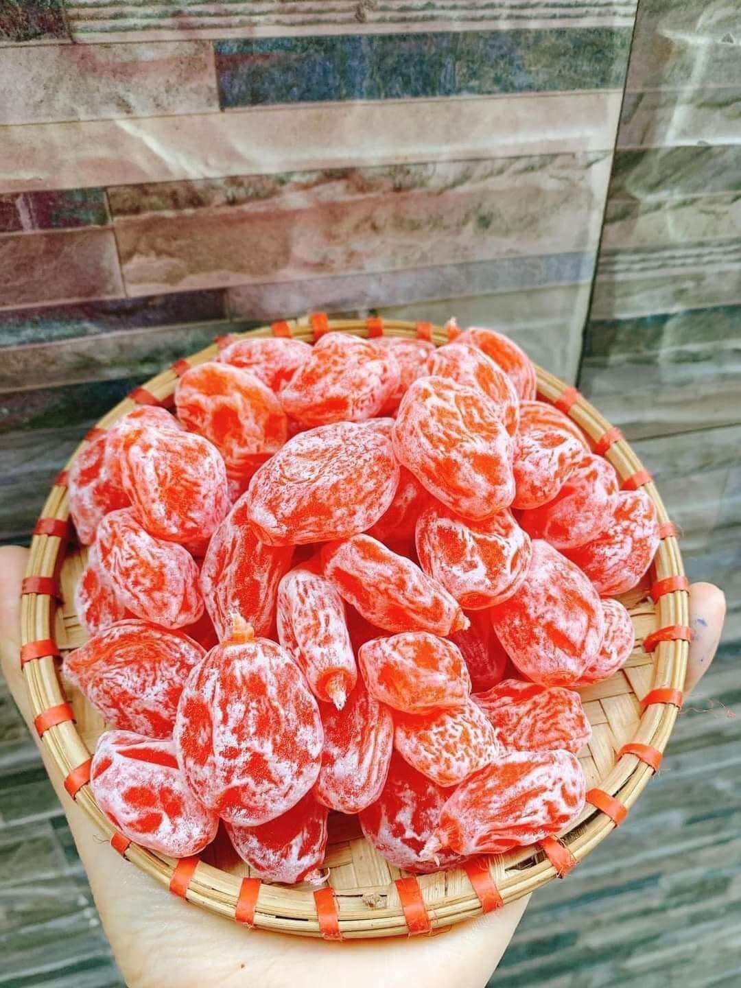 Ô mai (xí muội) đào hồng không hạt hủ 500gr