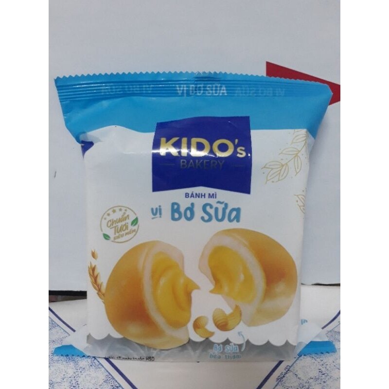Bánh mì tươi KIDO: Lốc 5 Bánh SÔ CÔ LA (Date mới mỗi ngày)