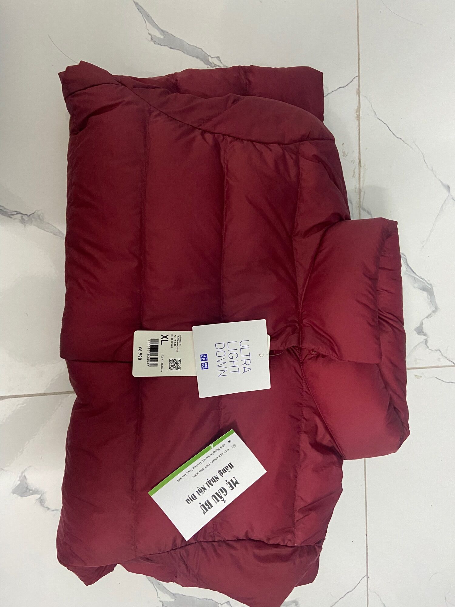 [Sẵn,Hàng Auth, bigsize L, XL] Áo lông vũ Uniqlo cao cấp nội địa Nhật