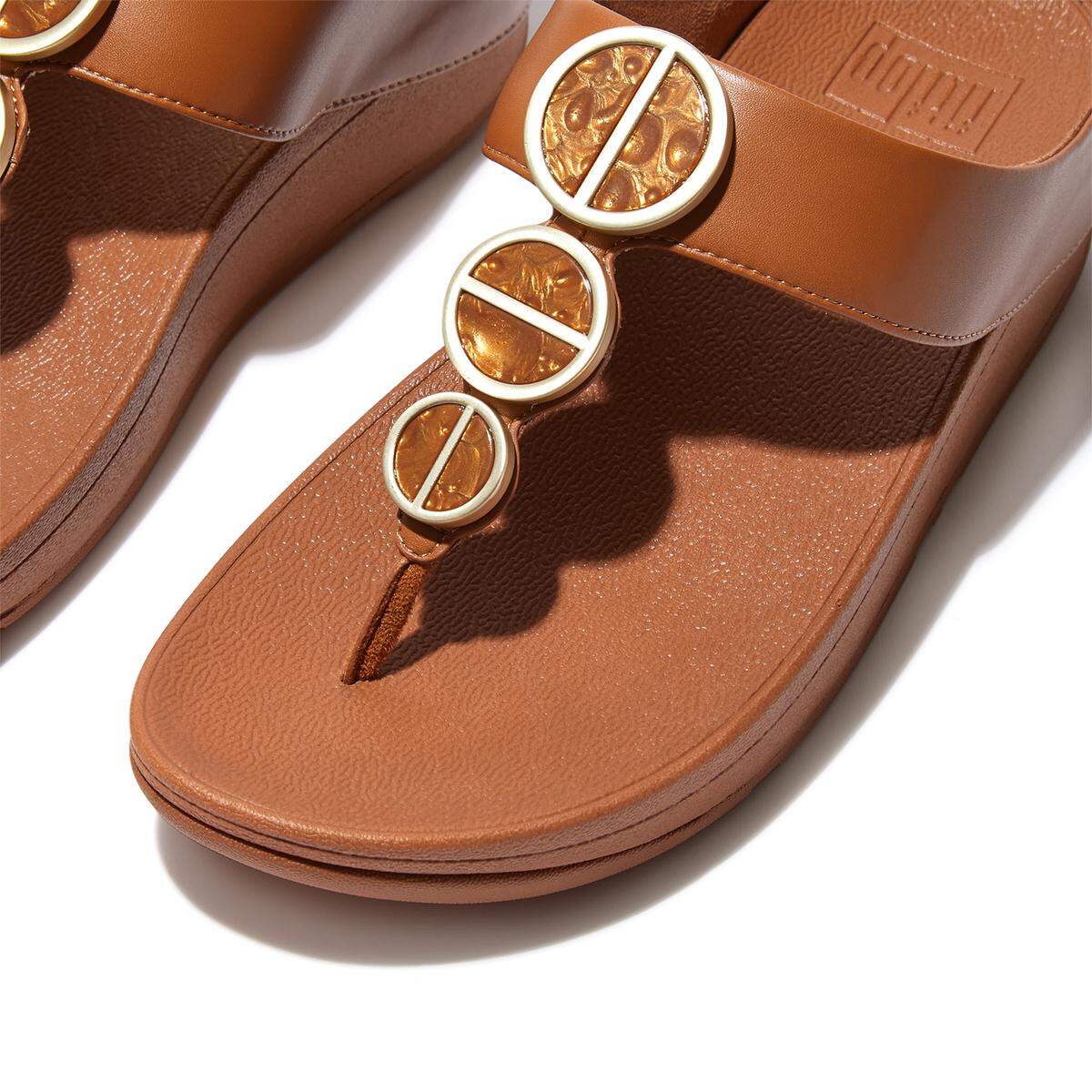 Dép fitflop hình tròn halo