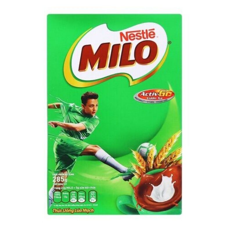 sữa bột Milo lúa mạch 285g
