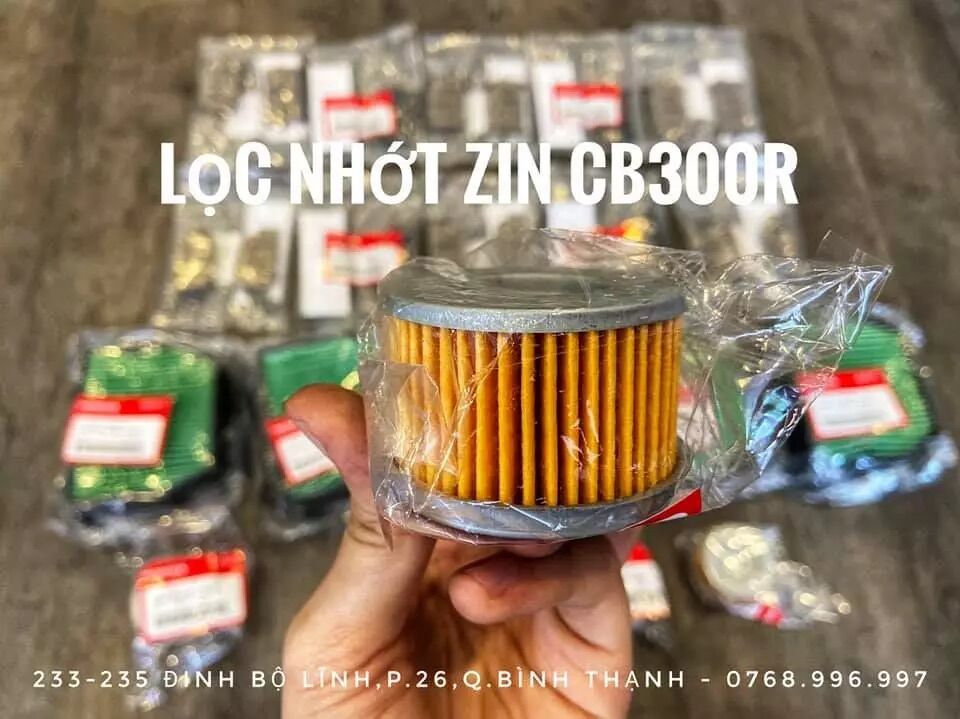 Lọc nhớt Honda chính hãng Honda CB300R/ Rebel 300