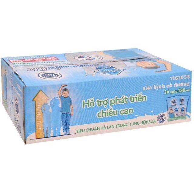 Thùng 24 bịch sữa dutch lady cao khoẻ 180ml