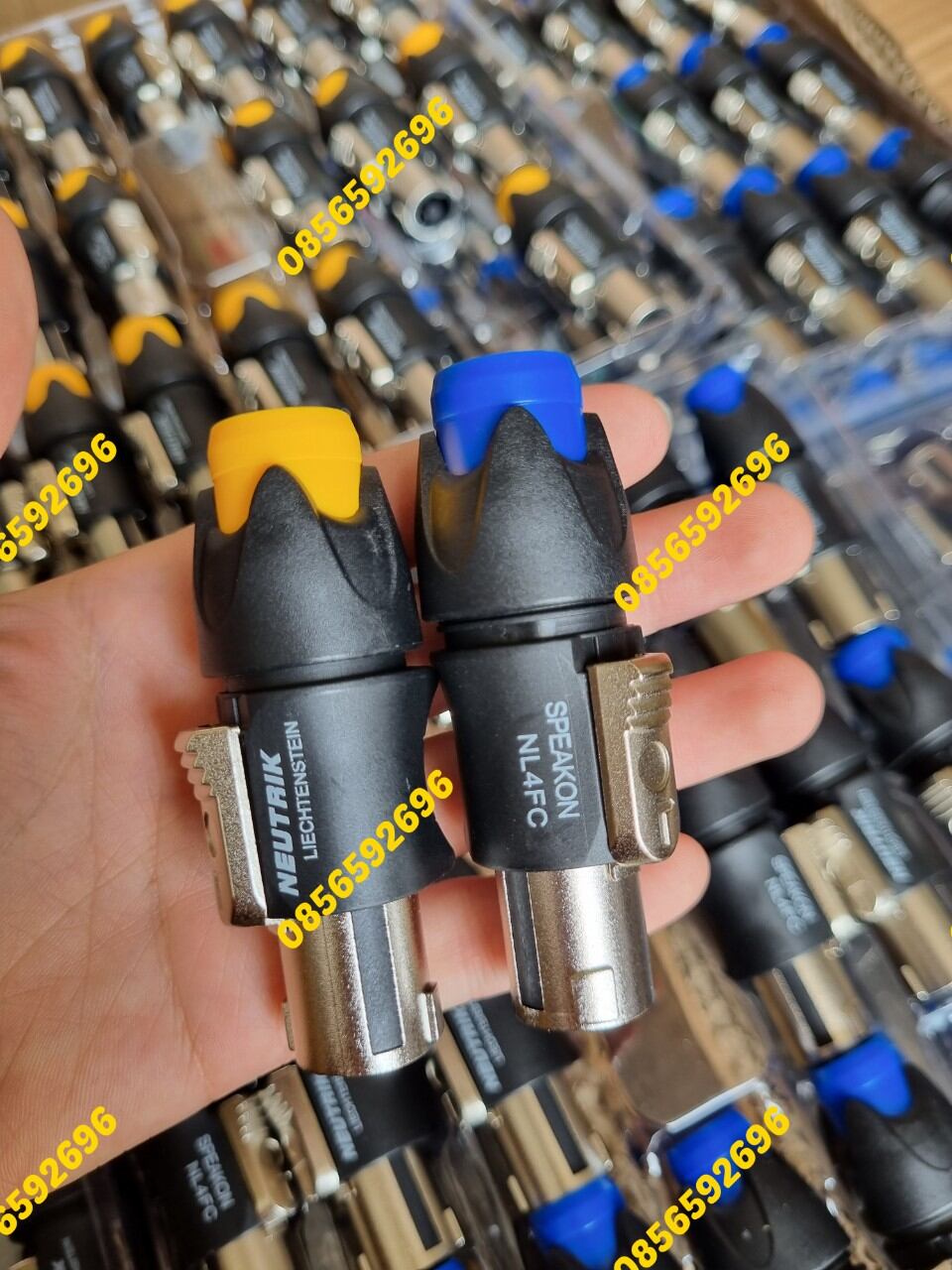 Jack cắm loa speakon neutrik, bộ 6 chiếc