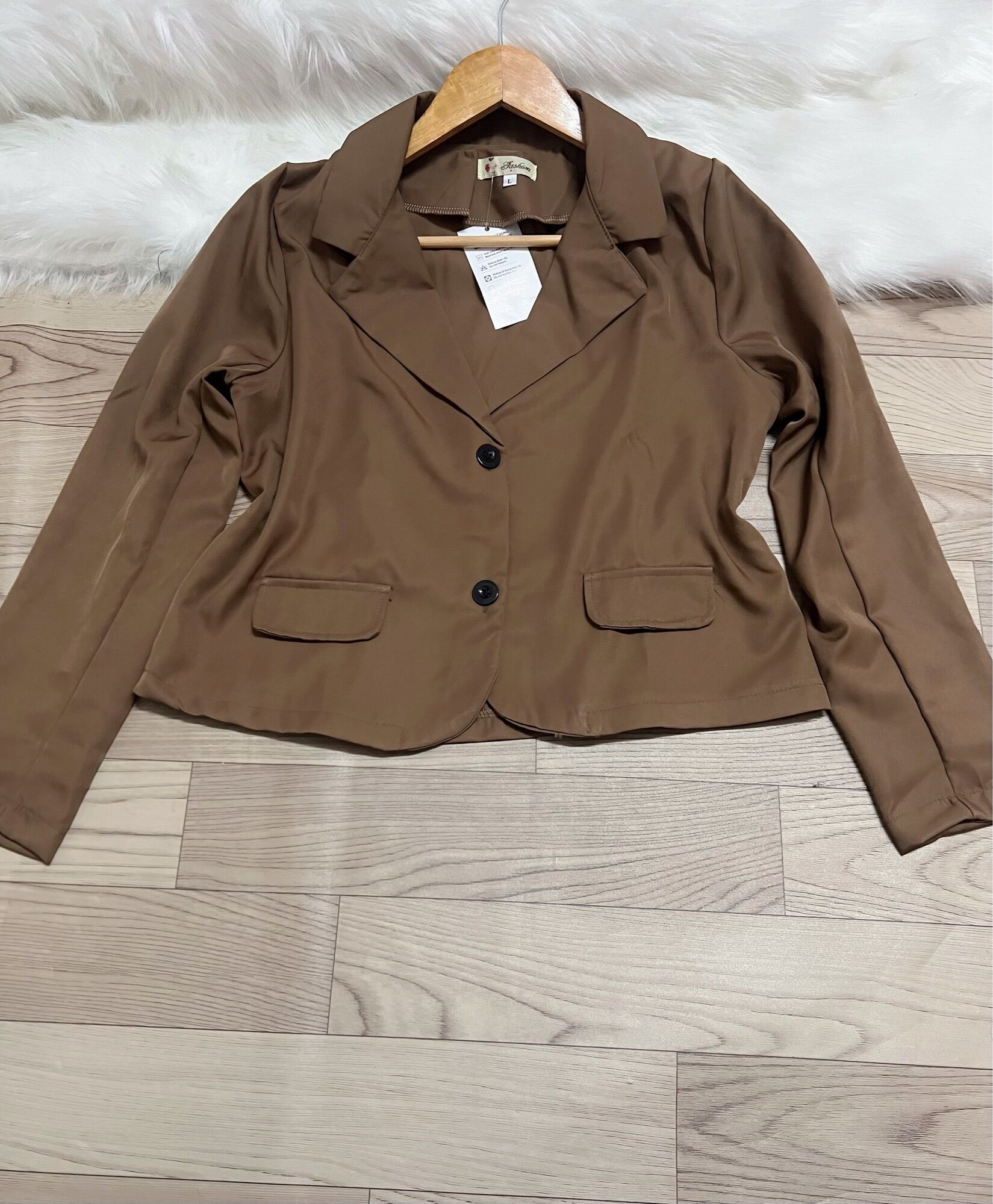 Áo Blazer dáng lững Bigsize 60kg đến 95kg