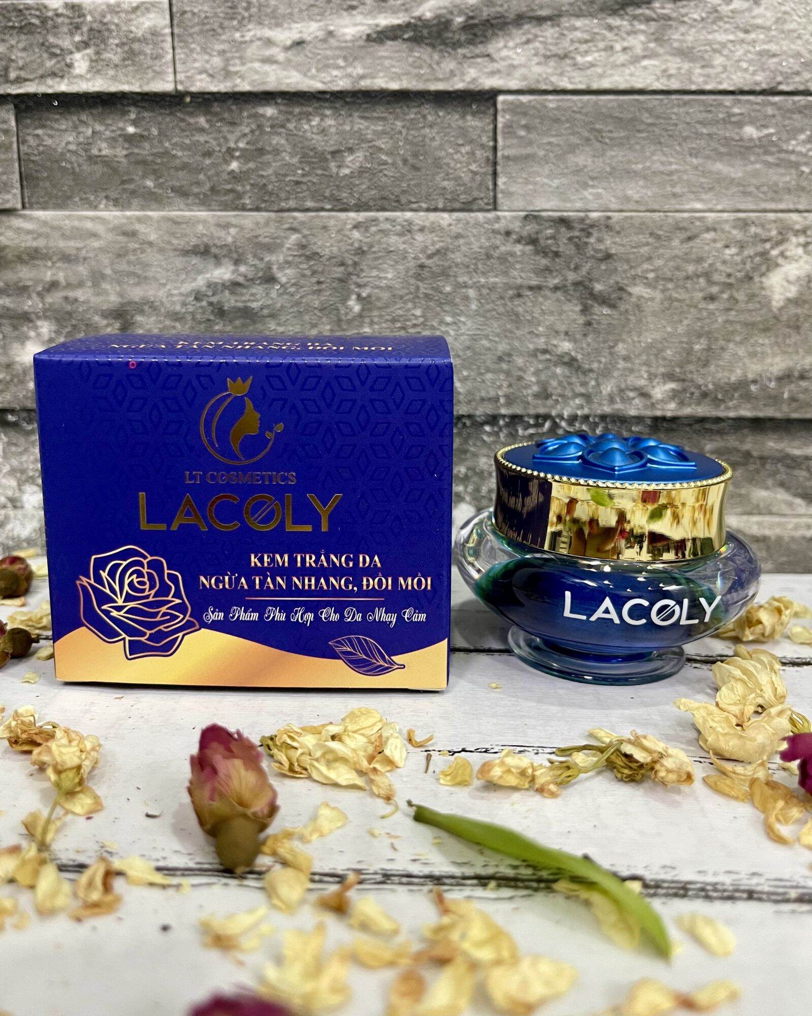 Kem dưỡng trắng giúp tái tạo, giúp ngừa lão hoá da lacoly 5g
