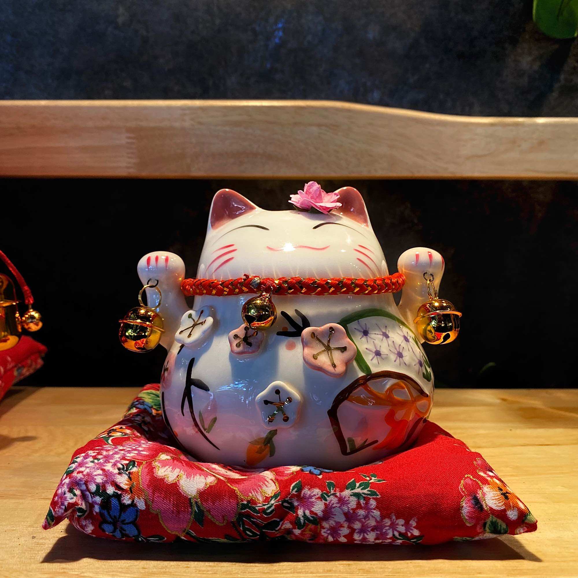 Tượng Mèo Thần Tài - Maneki Neko 12 cm