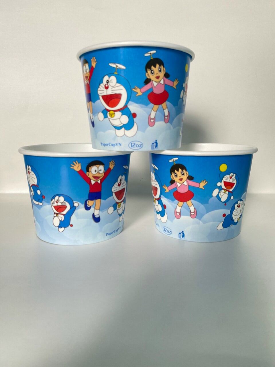 [HCM] 50 ly giấy 13oz~390ml đựng kem nắp cầu