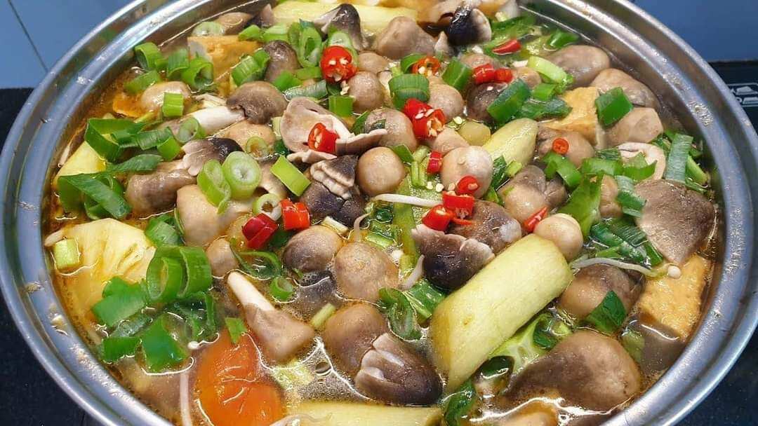 NẤM RƠM BÚP SẤY KHÔ 100G