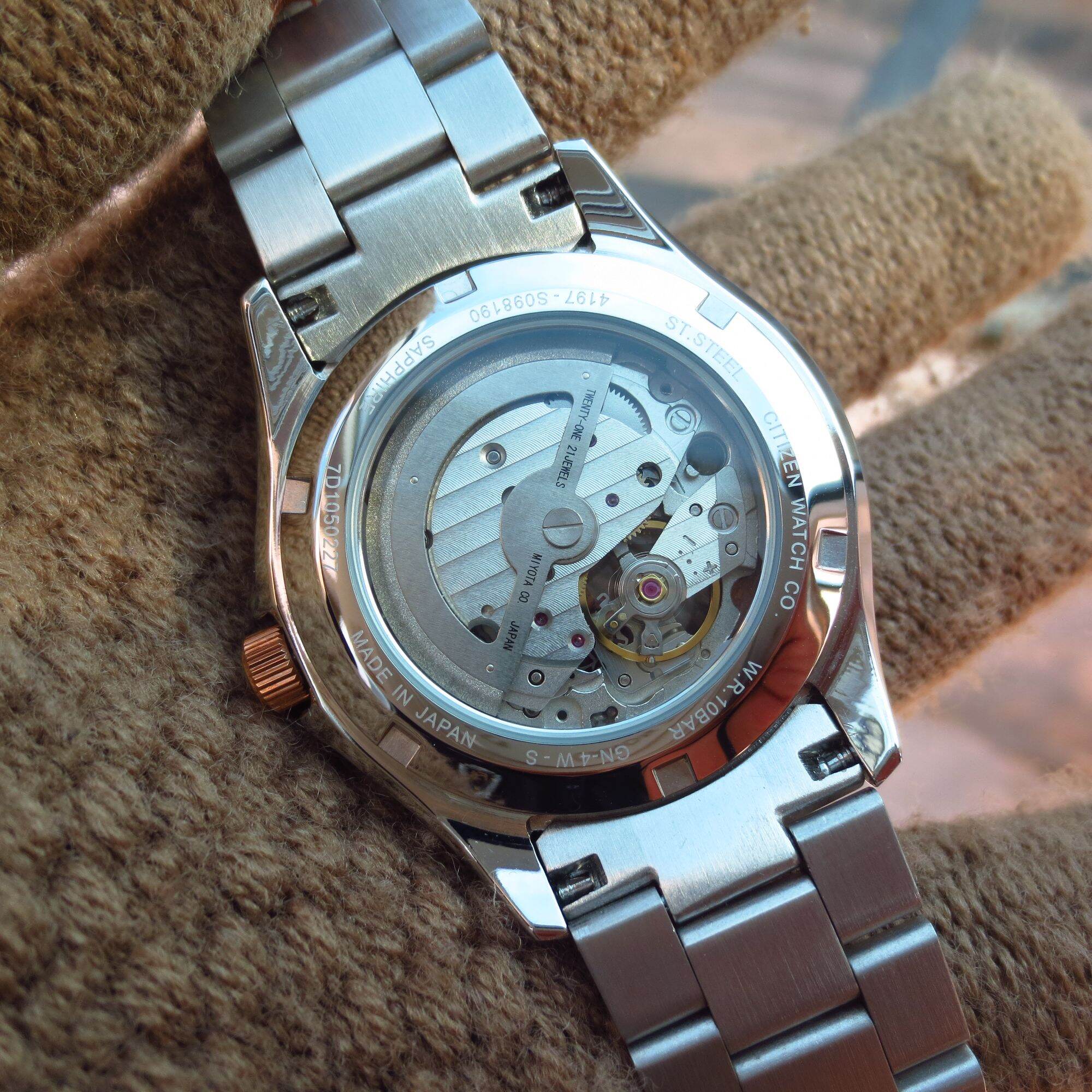 (❌ĐÃ 𝐁Á𝐍) ĐỒNG HỒ CƠ NAM CITIZEN AUTOMATIC - TỰ ĐỘNG NẠP CÓT - NHẬT BÃI XỊN