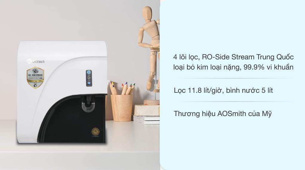 Máy lọc nước RO AOSmith C1 4 lõi