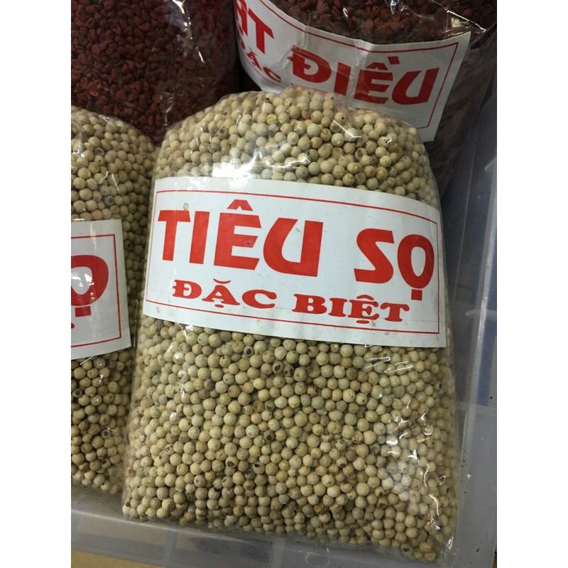 1kg hạt tiêu sọ trắng tiêu sọ trắng đặc biệt cay thơm
