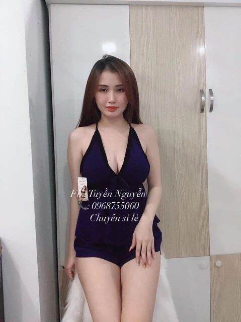 Đồ bộ nữ sexy mặc nhà mặc ngủ - Đồ bộ ngủ mặc nhà nữ - M50