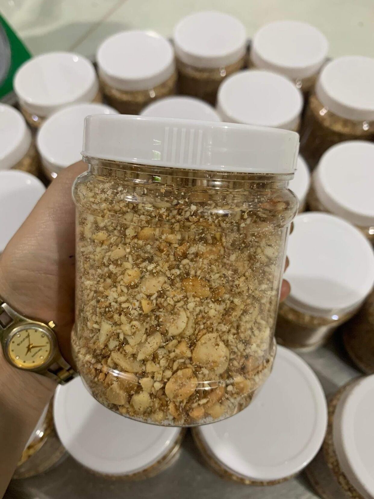 Hũ 200g Muối vừng lạc giã tay