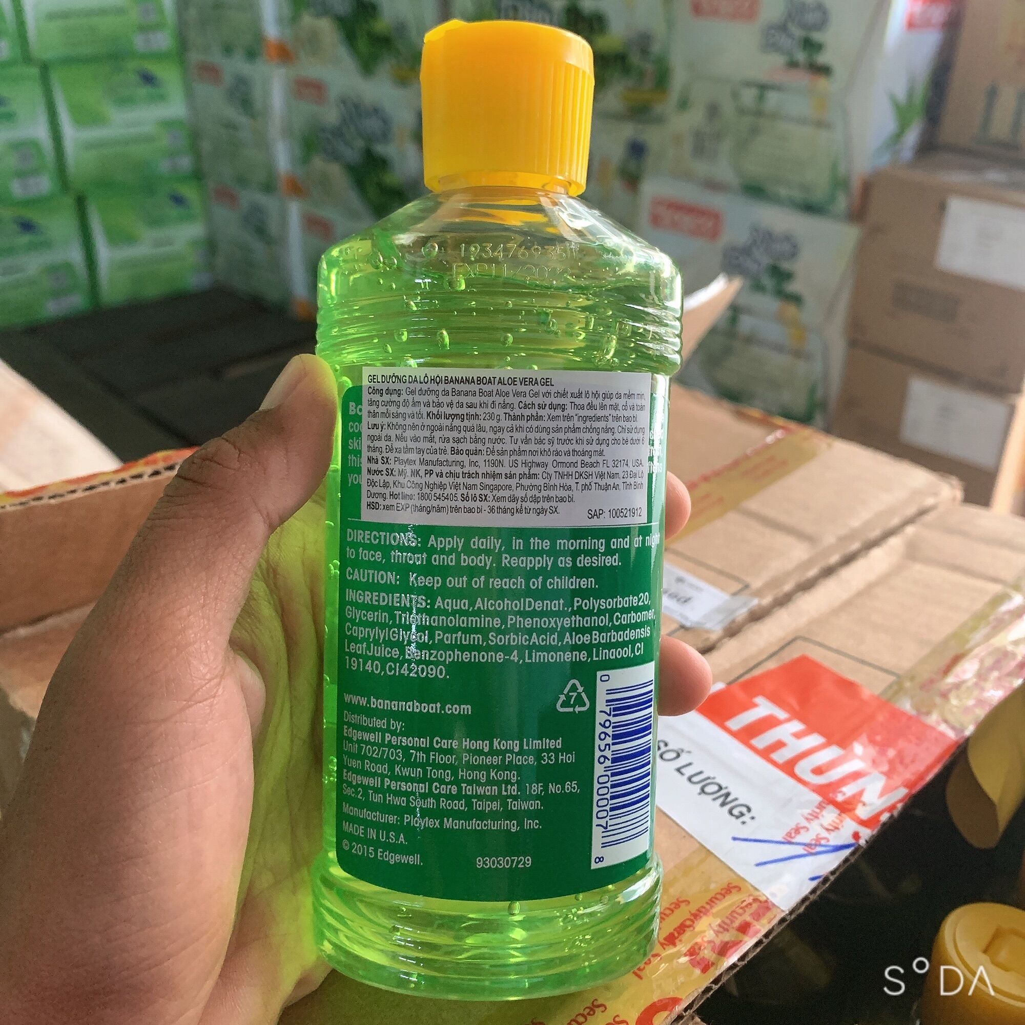 BB Gel dưỡng da lô hội 230g date 9/2027