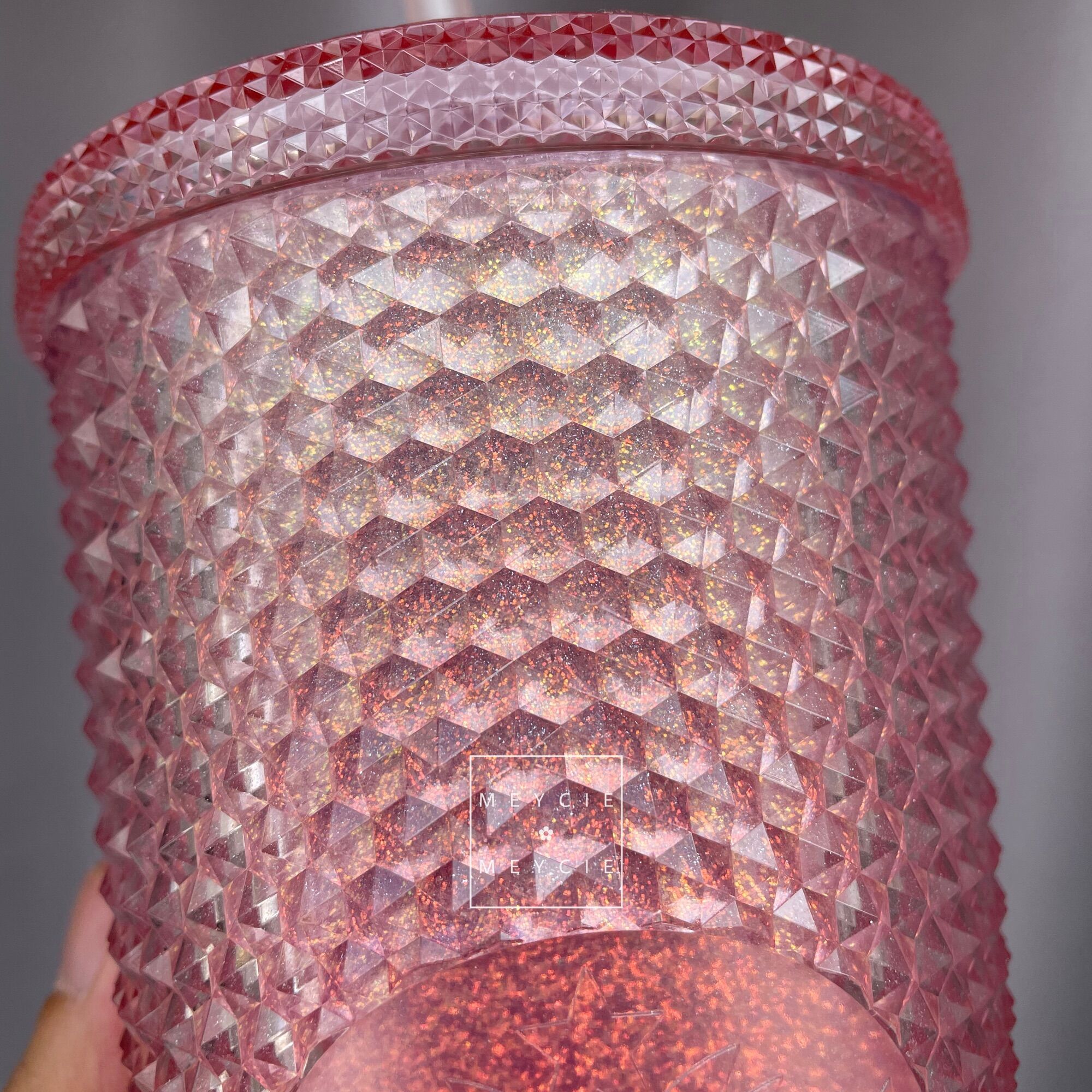 [Chính hãng] Ly Starbucks Studded Ombre Pink 710ml