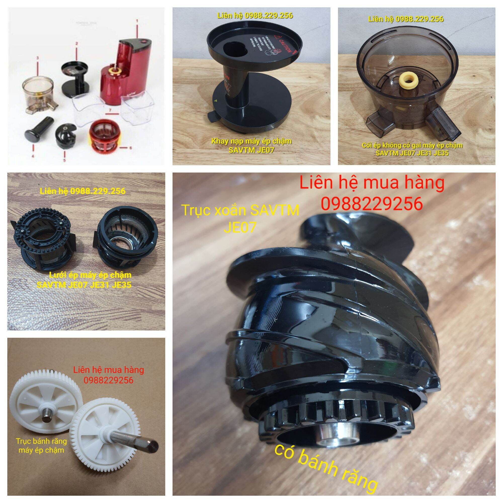 Linh kiện máy ép chậm SAVTM JE07