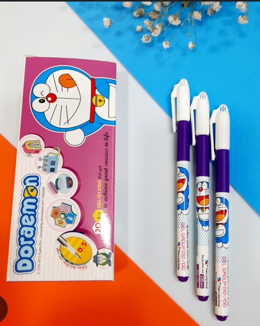 Bút gel Doraemon TL Gel-012/Do (Hộp 20 cây)