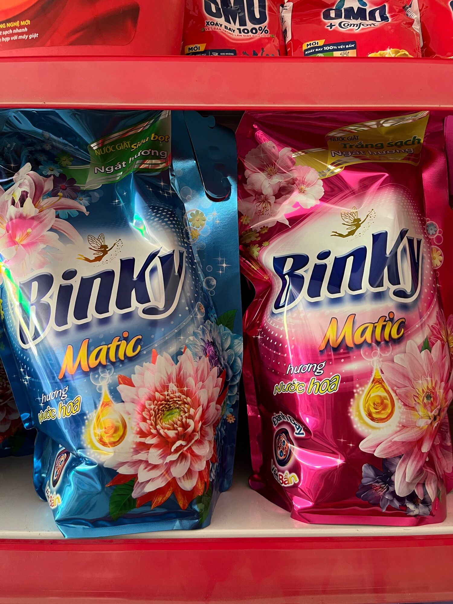 (Túi 3,1kg) Nước giặt Binky hương nước hoa