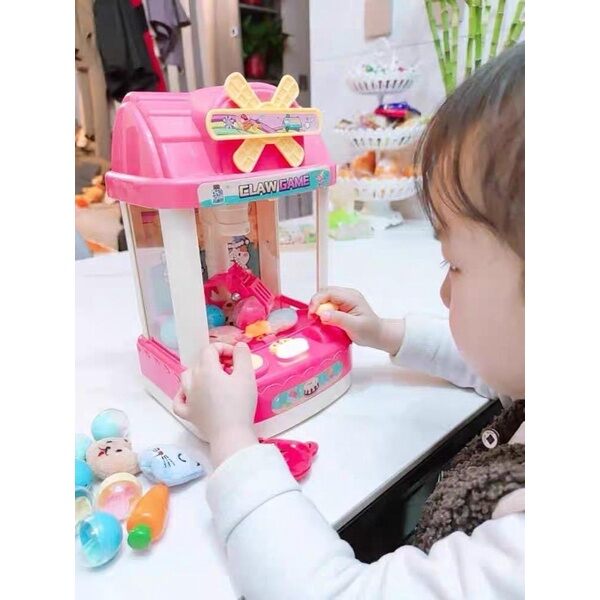 Đồ chơi Máy gắp thú bông mini