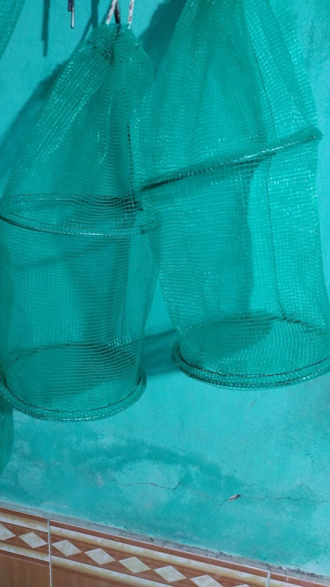 Bags for Shrimp, Crab, Fish, and Fish Nets