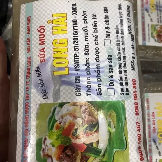 1kg sứa biển muối giòn (sứa mặn chưa làm nhạt)