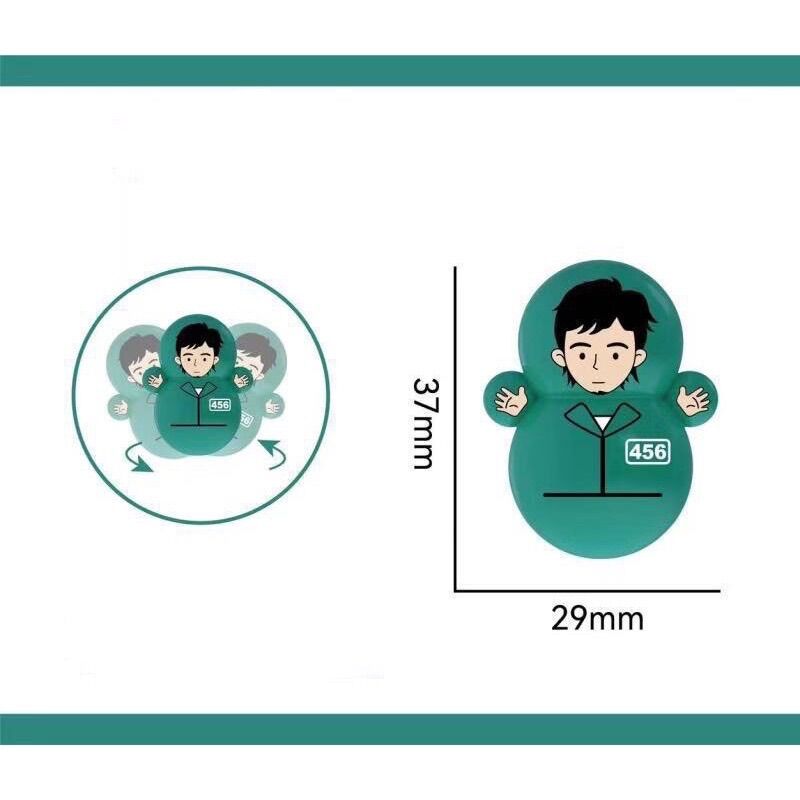 Set 30 con lật đật mini cute cho bé yêu_Lật đật squid game_Combo 30 con lật đật mini đủ loại