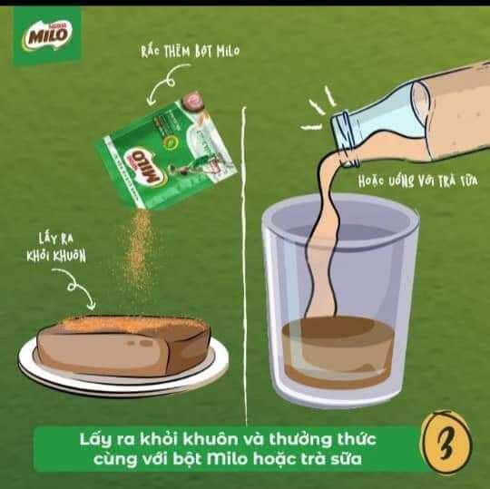 sữa milo dạng túi bột (1 bịch ×15 gói × 22gr)