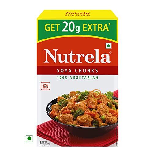 Nutrela - soya chunks - đậu hủ khô ấn độ
