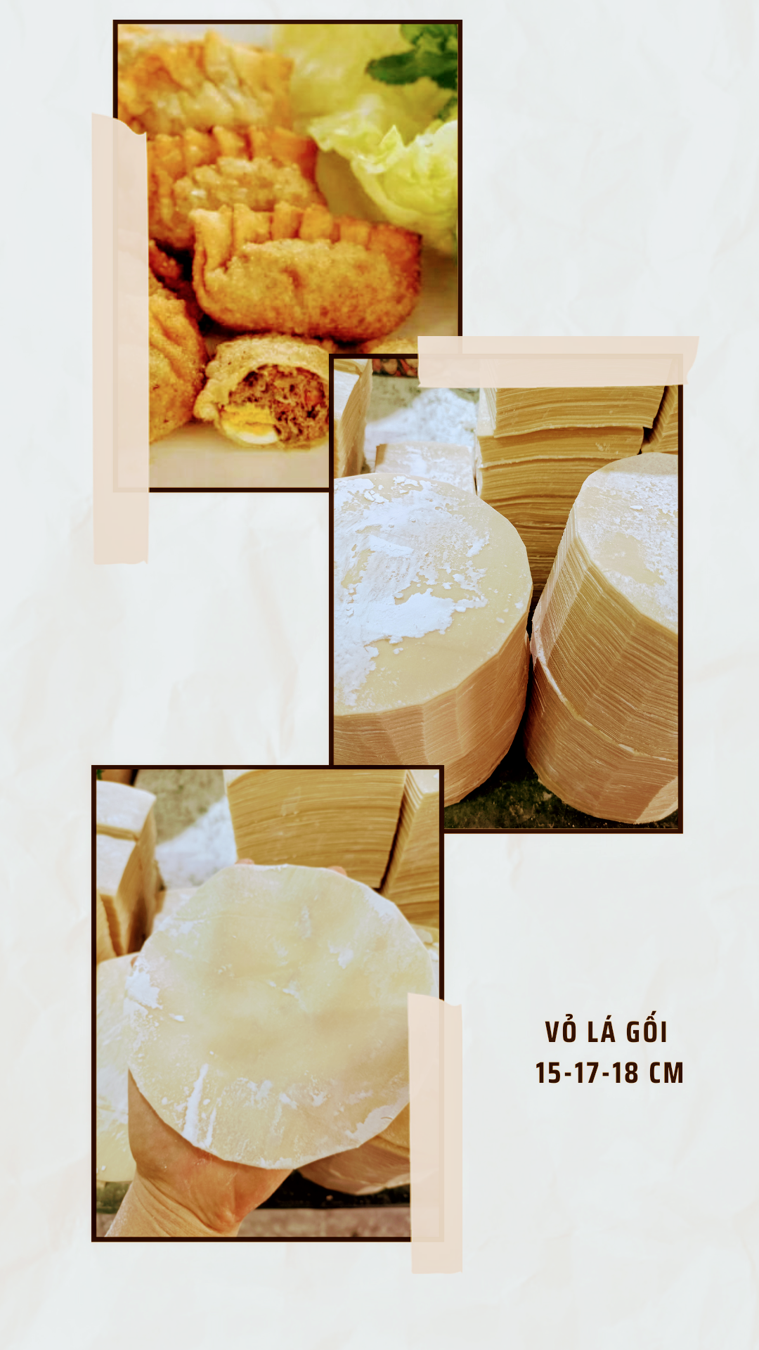 Lẻ 10 chiếc vỏ bánh gối hàng siêu ngon🔥🔥🔥đường kính 13cm🔥🔥hút chân ko có ship tỉnh,hoả tốc nội thành🔥🔥