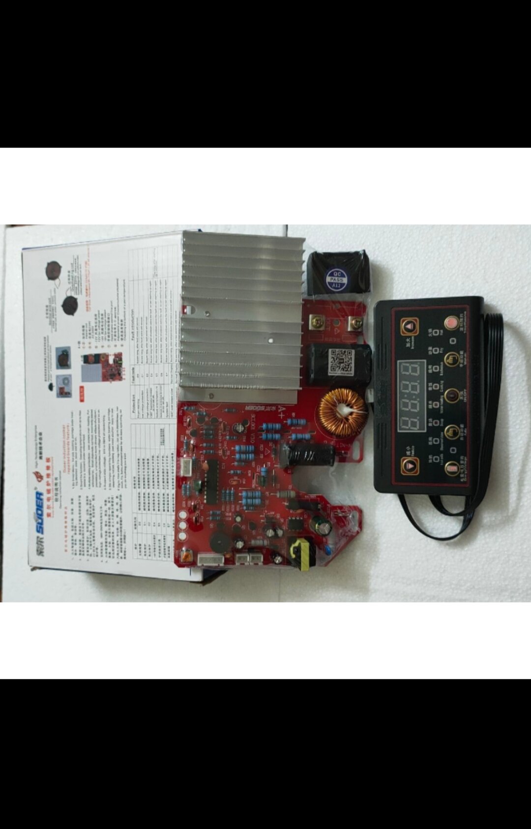 Bo mạch bếp từ phím cơ cảm ứng
