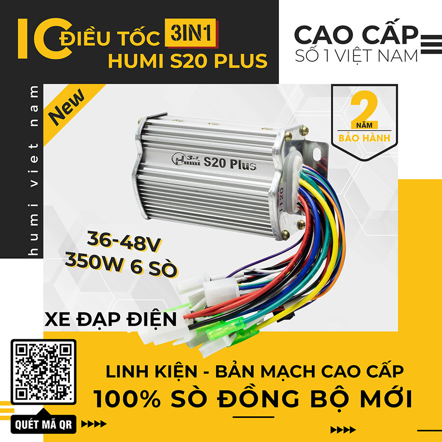 C Xe Điện Humi S20 Plus 36-48V 350W

Điện áp: 36-48 volt - Công xuất: 350W