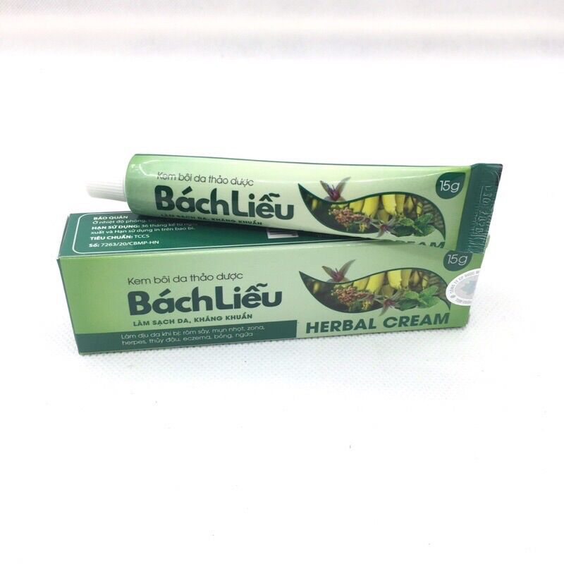 Kem bôi da thảo dược bách liễu 15gr