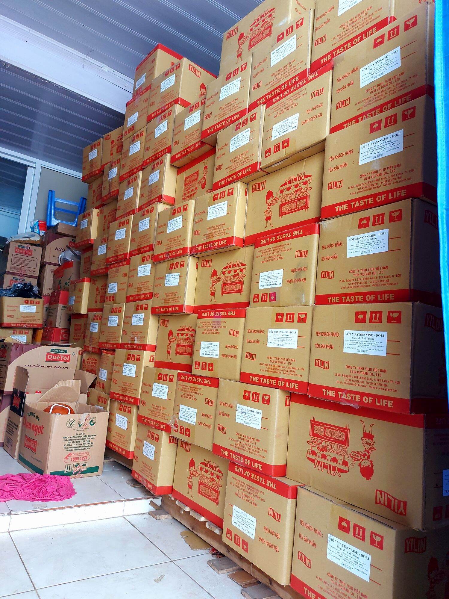 Sốt Mayonnaise YILIN 3kg