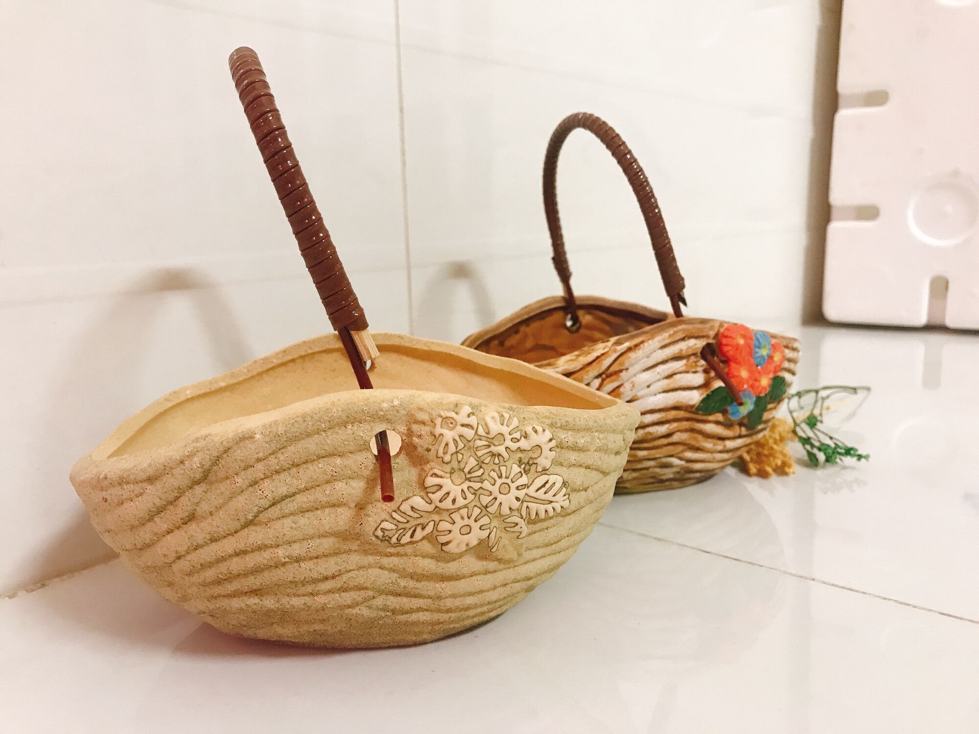 Chậu gốm giả cổ nhập quảng châu(thích hợp trồng sen đá sương rồng)