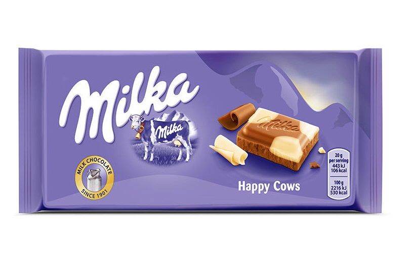 Socola Milka Happy Cows Nội Địa Đức 100 g