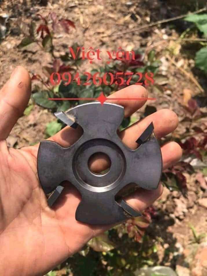Lưỡi  phay vạc gỗ , lưỡi quốc gỗ   4 cánh